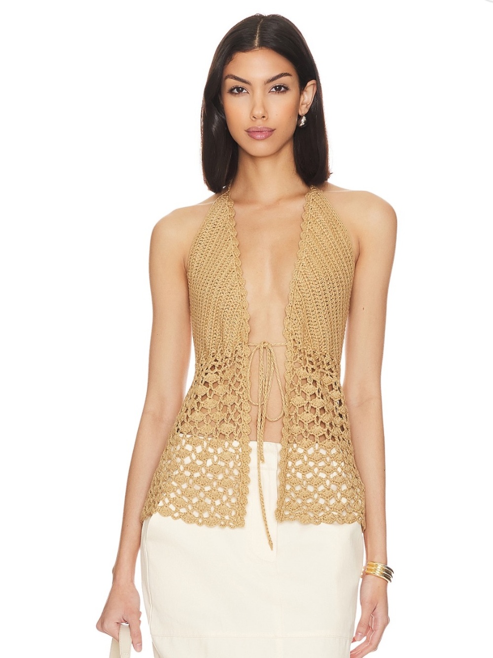 More to come Alice crochet top